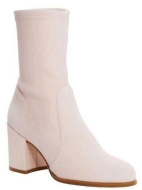 Stuart Weitzman Tallulah Boot in Pink Suesw size 9